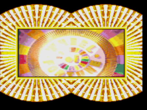 Wheel of Fortune title screen for Sega CD